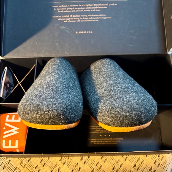 💥ELEWERT® Natural – Sheep Wool Mule Slippers💥 NWT - Picture 4 of 16